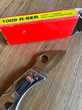 Spyderco CoPilot Right-Serrated Folding Knife - Seki-Japan-Early, original box